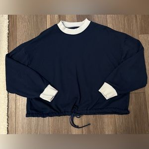 Wesley Sweatshirt with cinch waist
